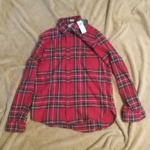 Hollister Flannel Button Up Shirt